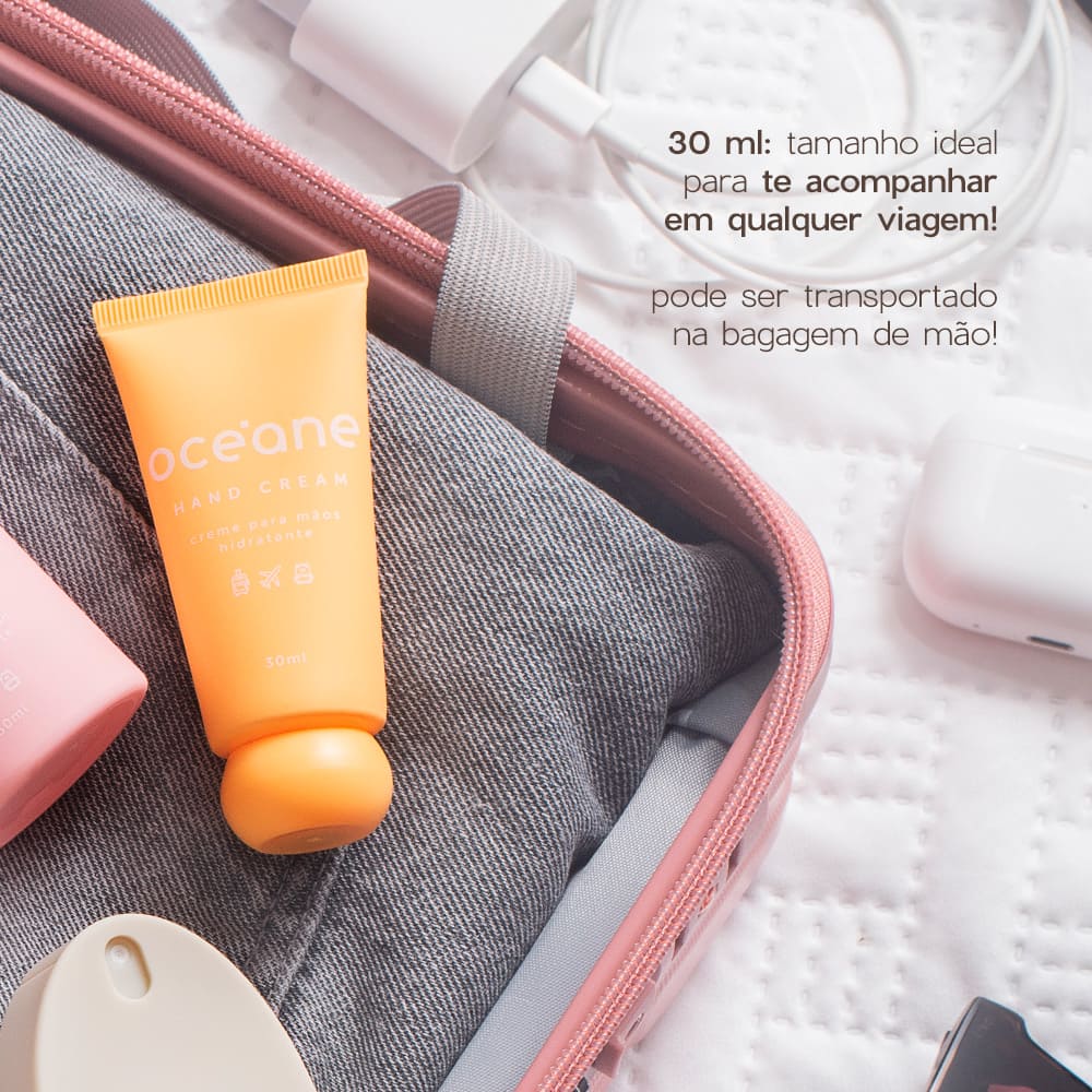 Creme para Mãos com Óleo de Macadâmia  Travel Hand Cream 30ml
