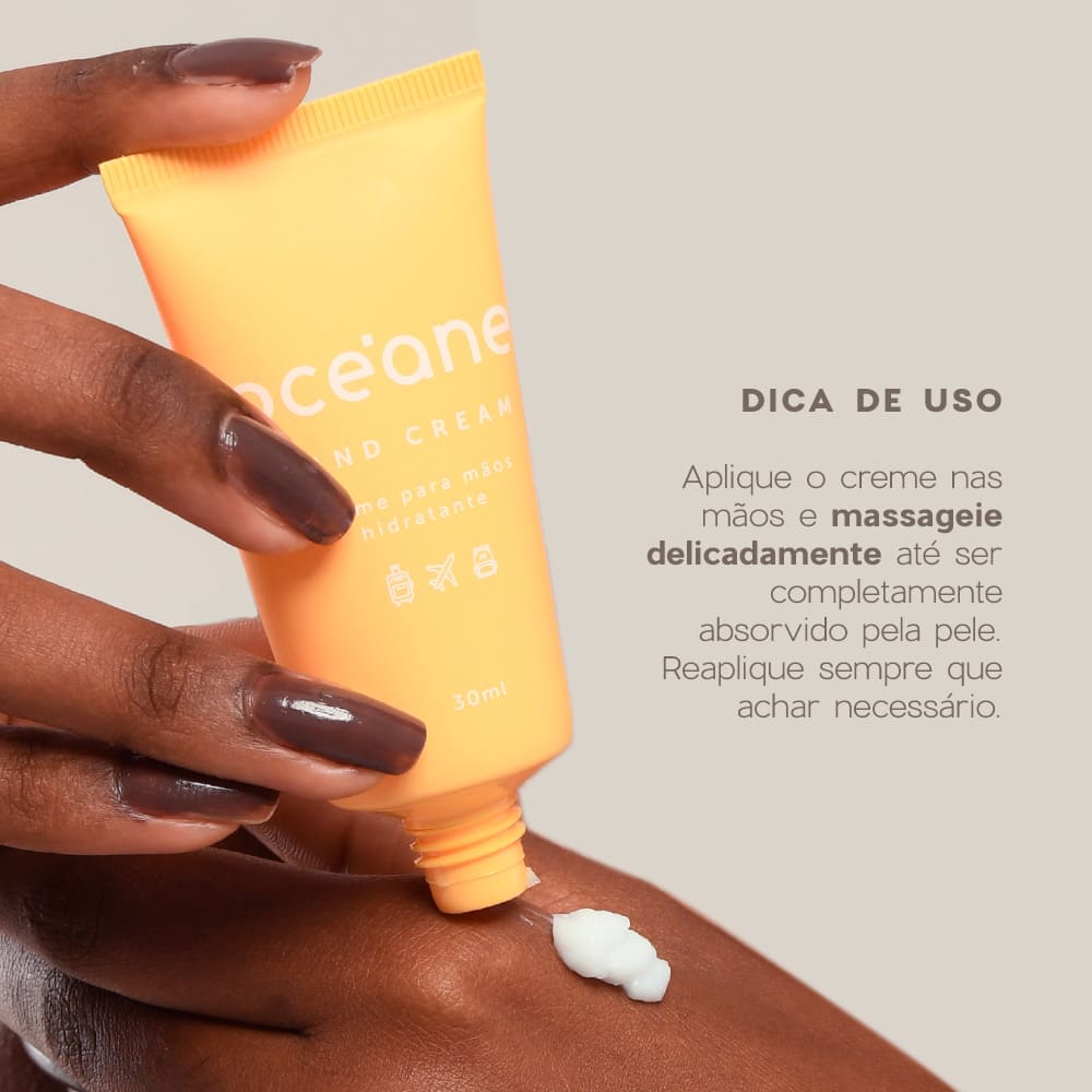 Creme para Mãos com Óleo de Macadâmia  Travel Hand Cream 30ml