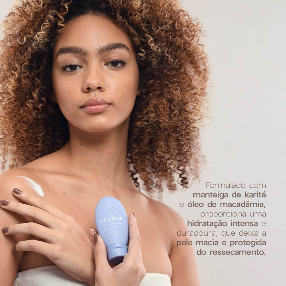 Hidratante Corporal com Óleo de Macadâmia  Travel Body Lotion 50ml