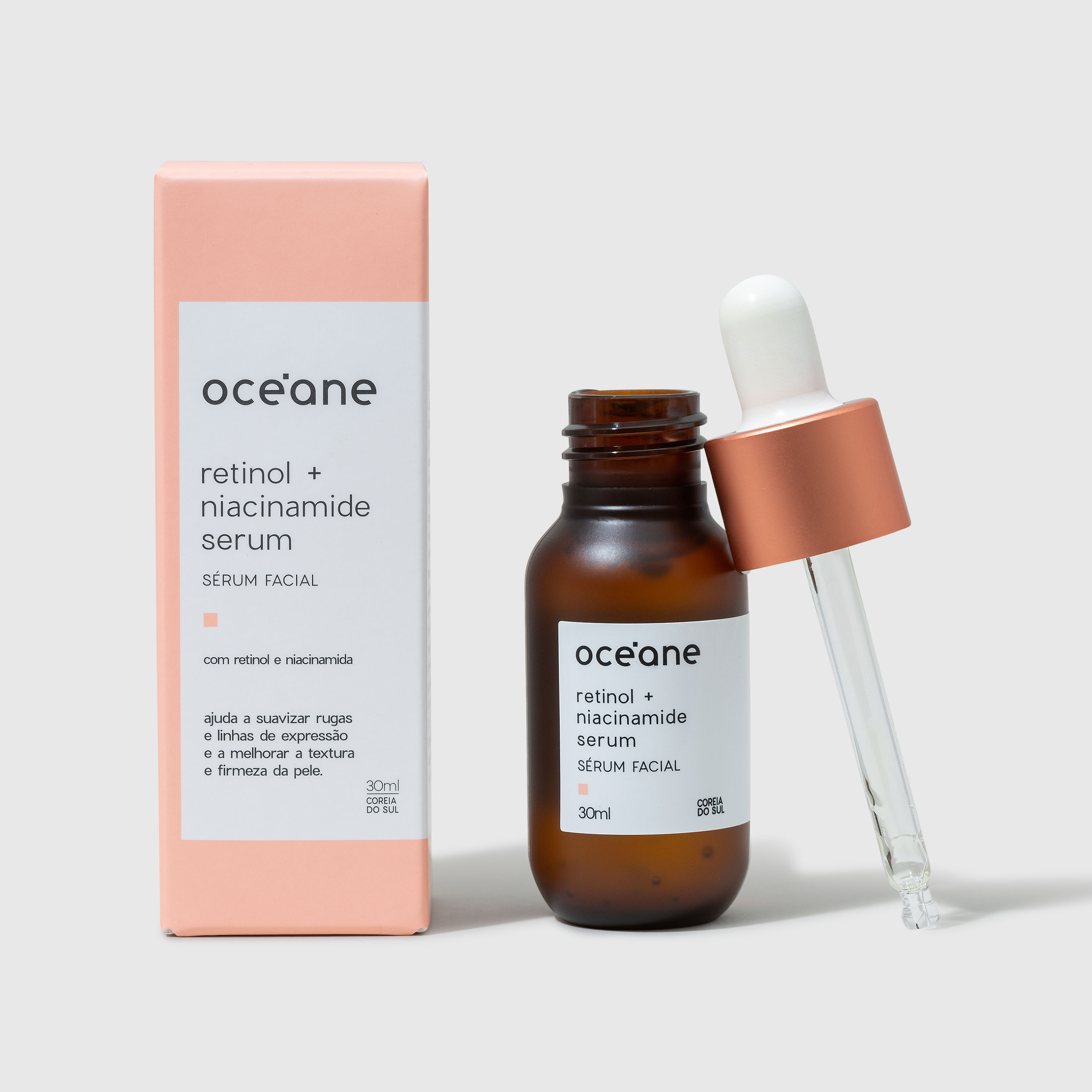 Kit Creme Facial Diurno + Sérum Facial de Retinol e Niacinamida
