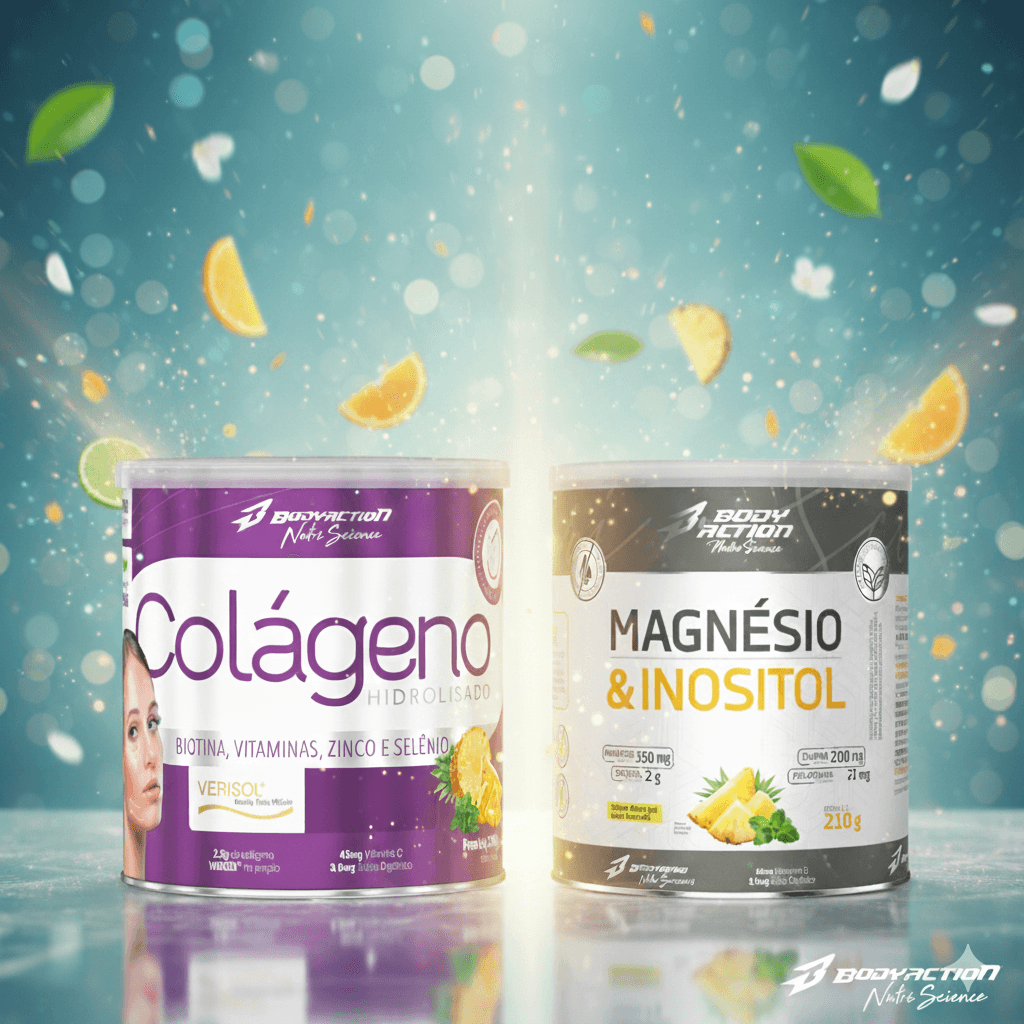 Kit Bem Estar Magnésio Inositol 210g + Colágeno Verisol 200g