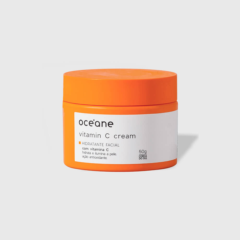 Kit Sérum Facial com Ácido Hialurônico + Hidratante Vitamina C (2 Produtos)