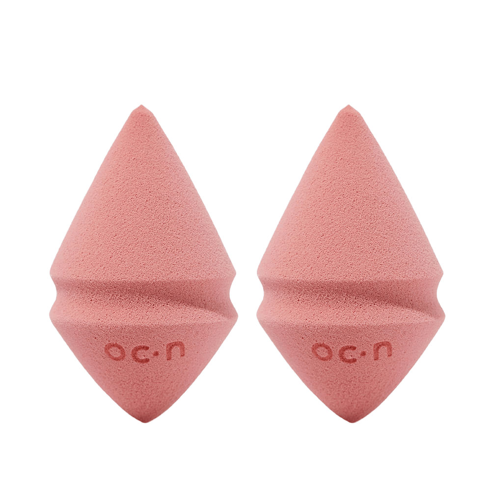 Kit Esponja De Maquiagem Special Diamond Blend Rosa 2 Unidades