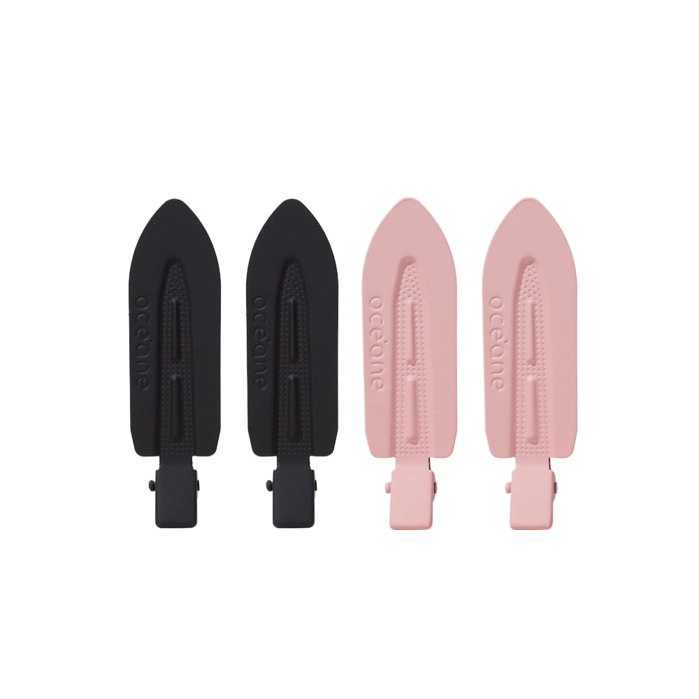 Kit Presilha De Cabelo Océane Edition Preta E Rosa