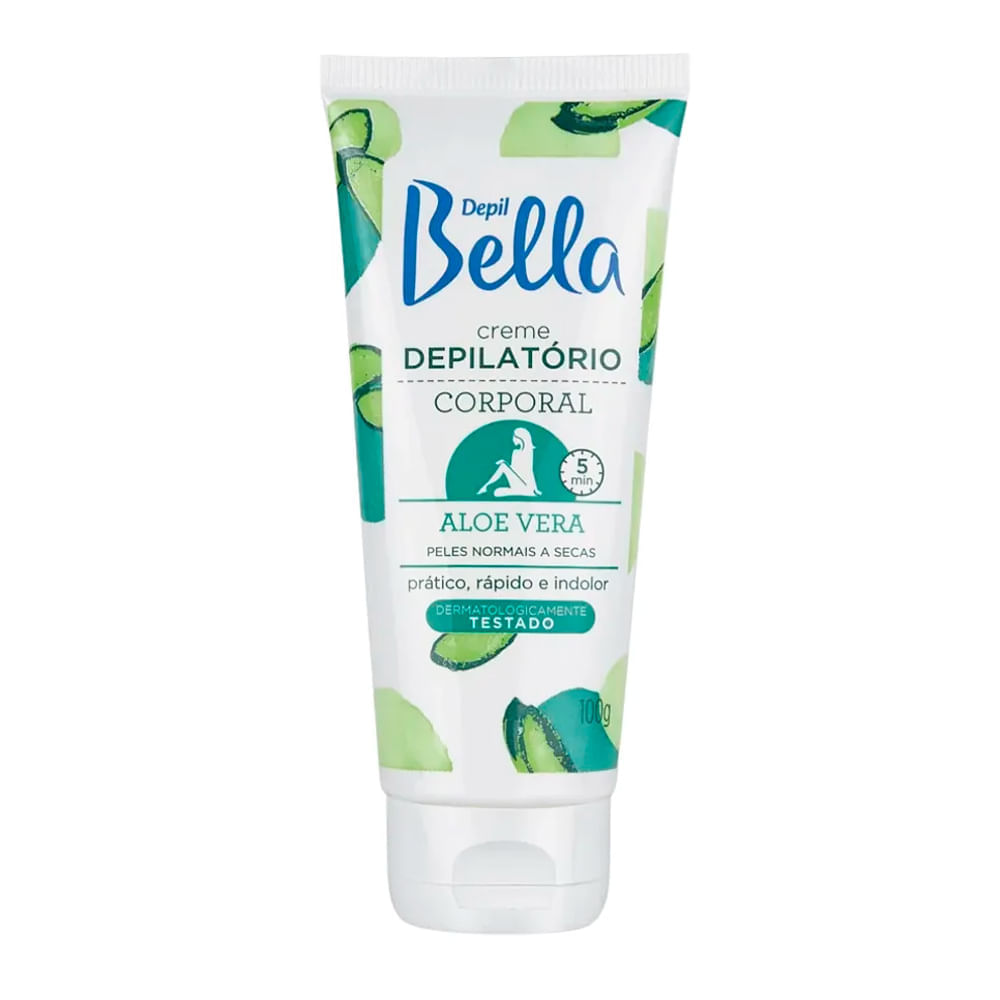 Creme Depilatório Corporal Depil Bella Aloe Vera 100g