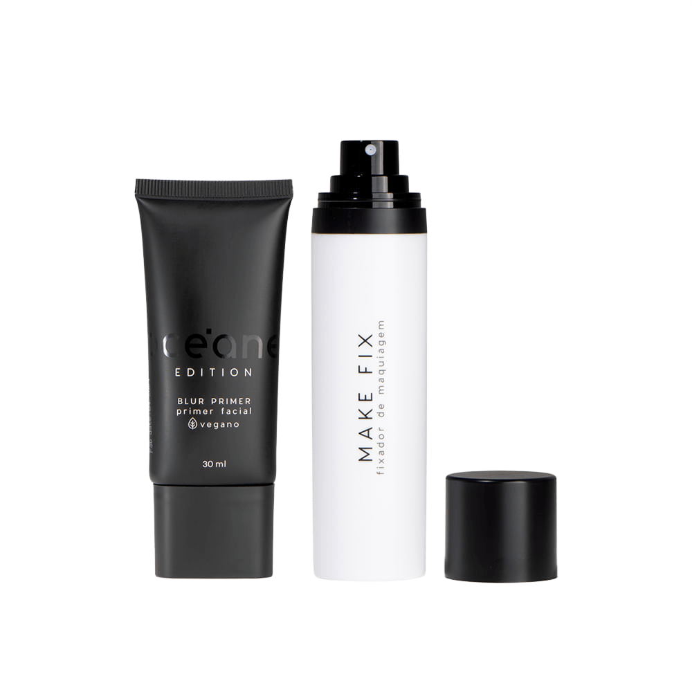 Kit Primer Facial + Fixador de Maquiagem Océane Edition
