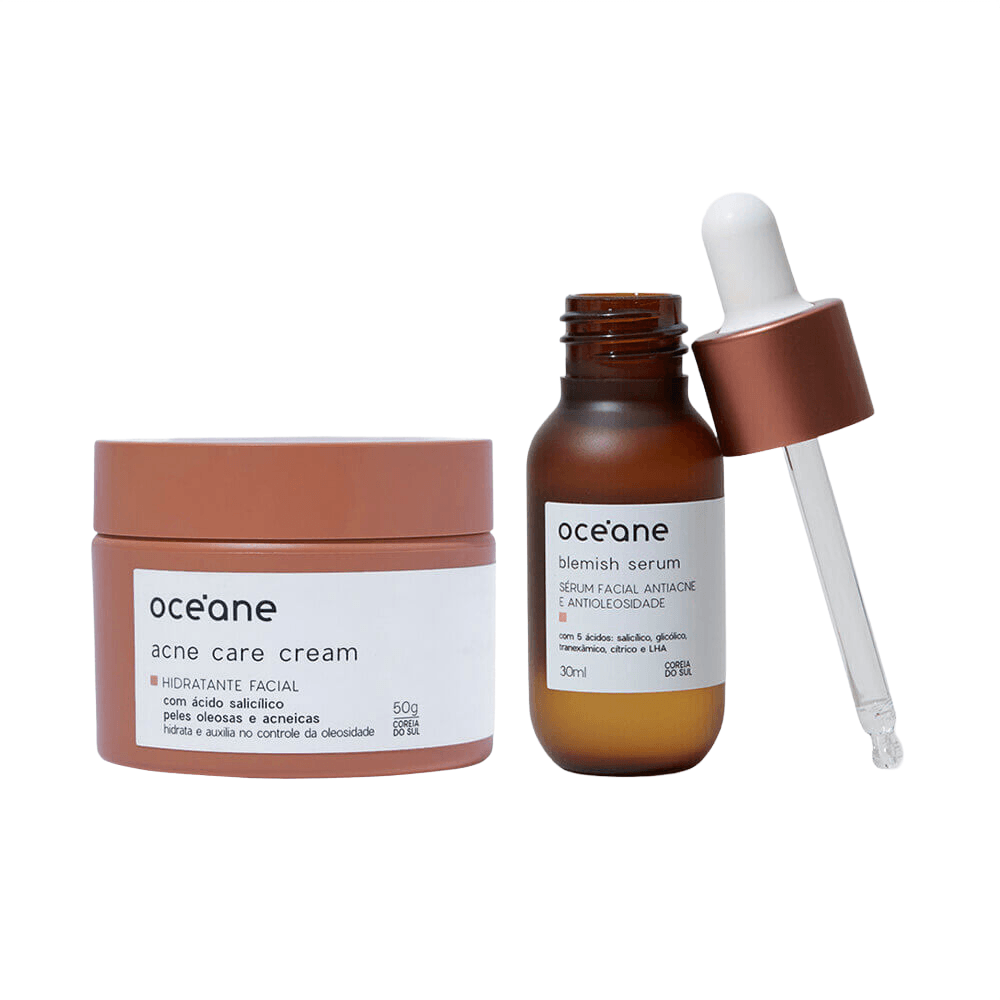 Kit Sérum Antiacne + Hidratante Facial
