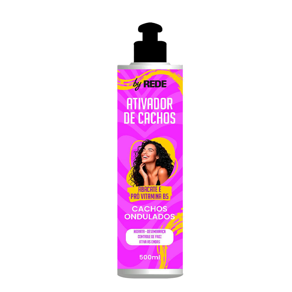 Ativador De Cachos Ondulados By Rede 500ml