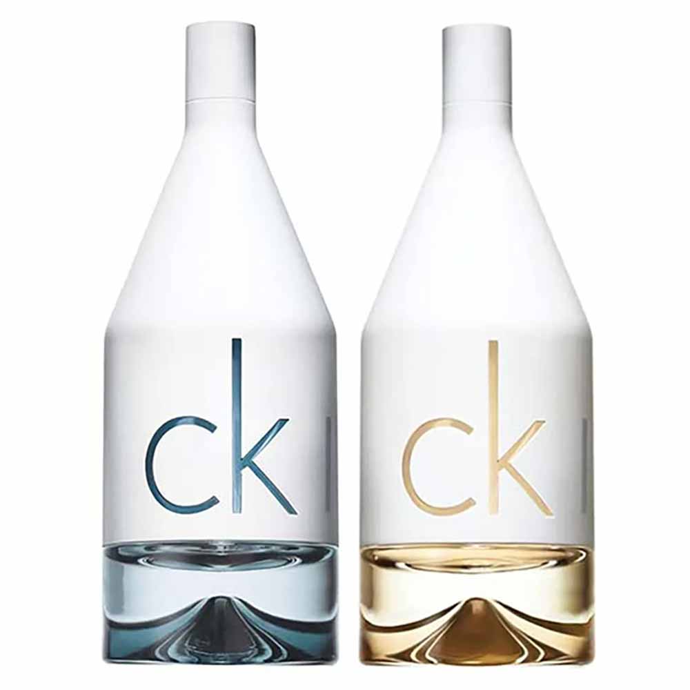 Kit Coffret Calvin Klein CK In2U Perfume Feminino + Masculino Eau de Toilette