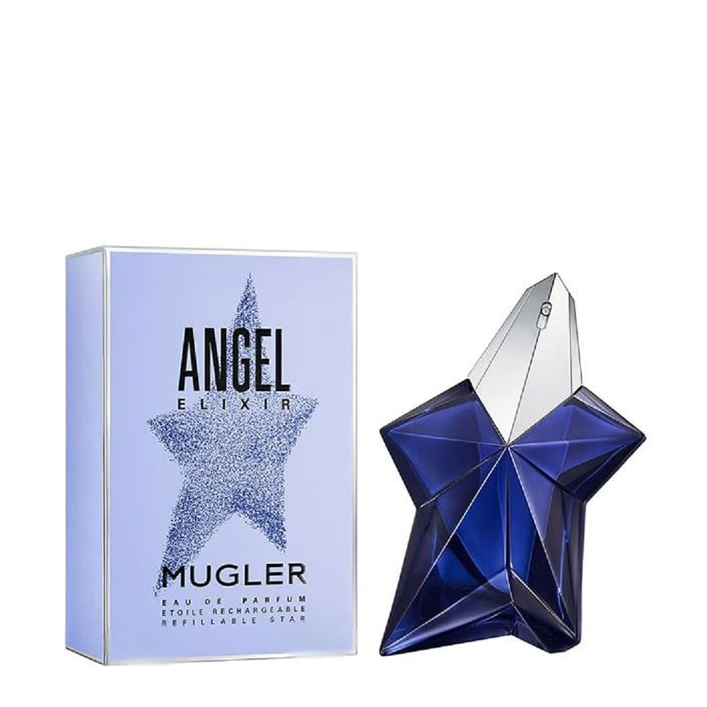 Perfume Feminino Thierry Angel Elixir Eau De Parfum Mugler 100ml Refilável