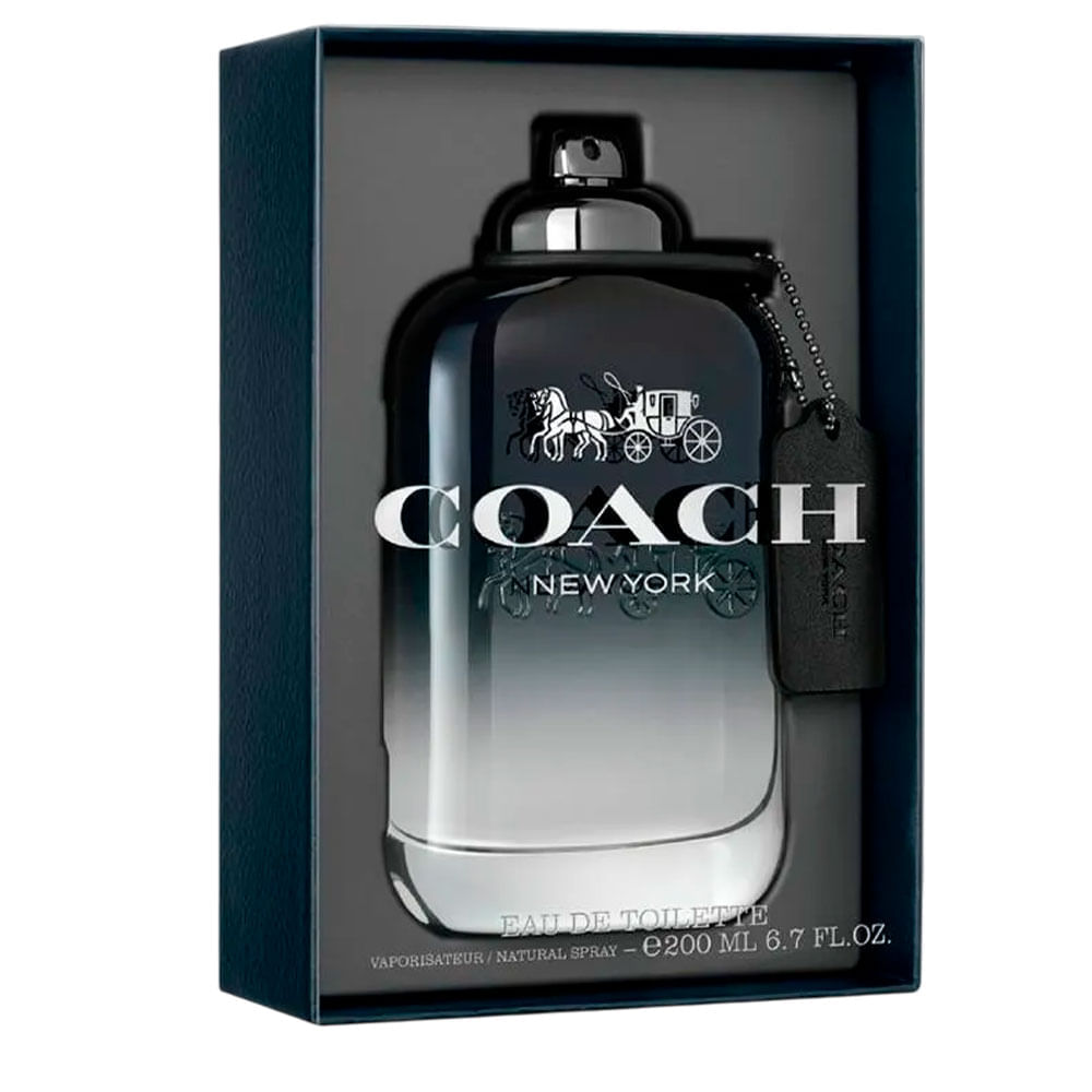 Perfume Masculino New York For Men Coach Eau de Toilette  200ml