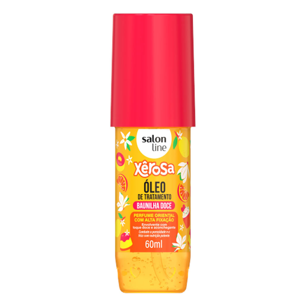 Óleo De Tratamento Xêrosa Baunilha Doce Salon Line 60ml