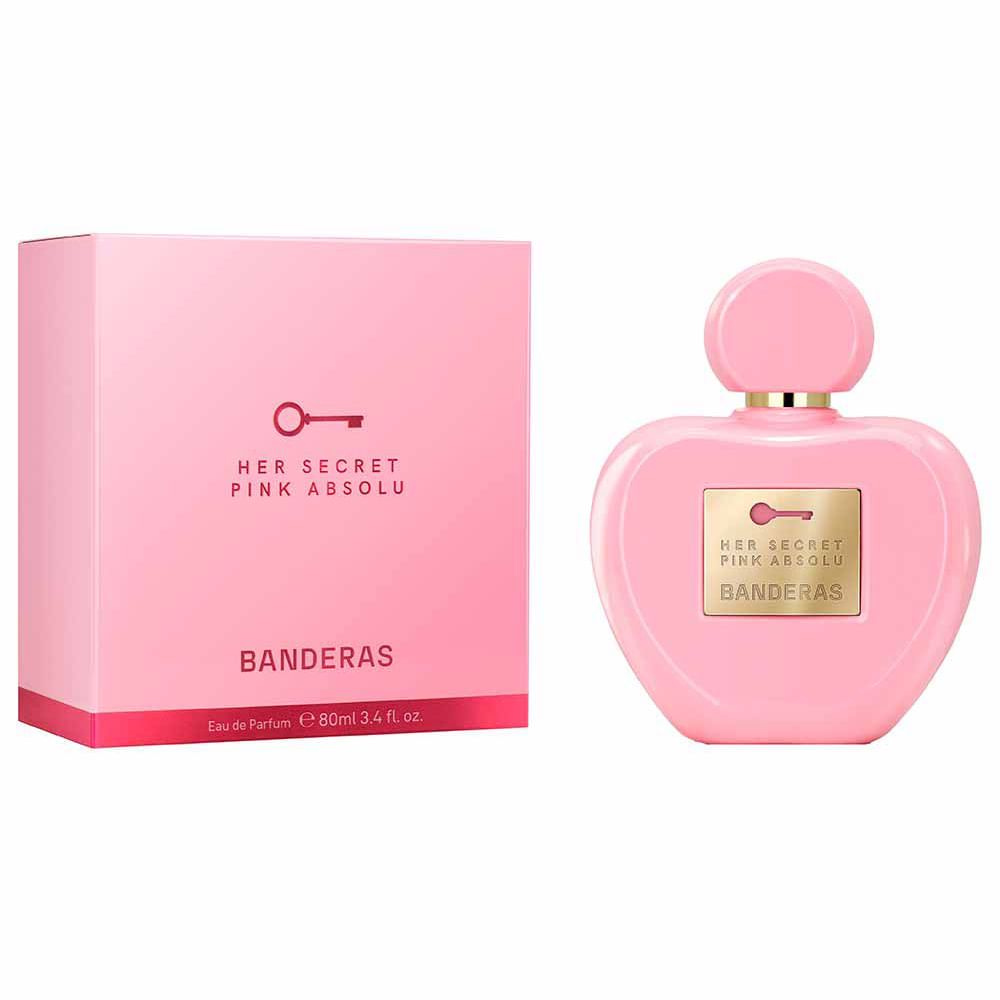 Perfume Feminino Her Secret Pink Absolu Banderas Eau de Parfum 80ml