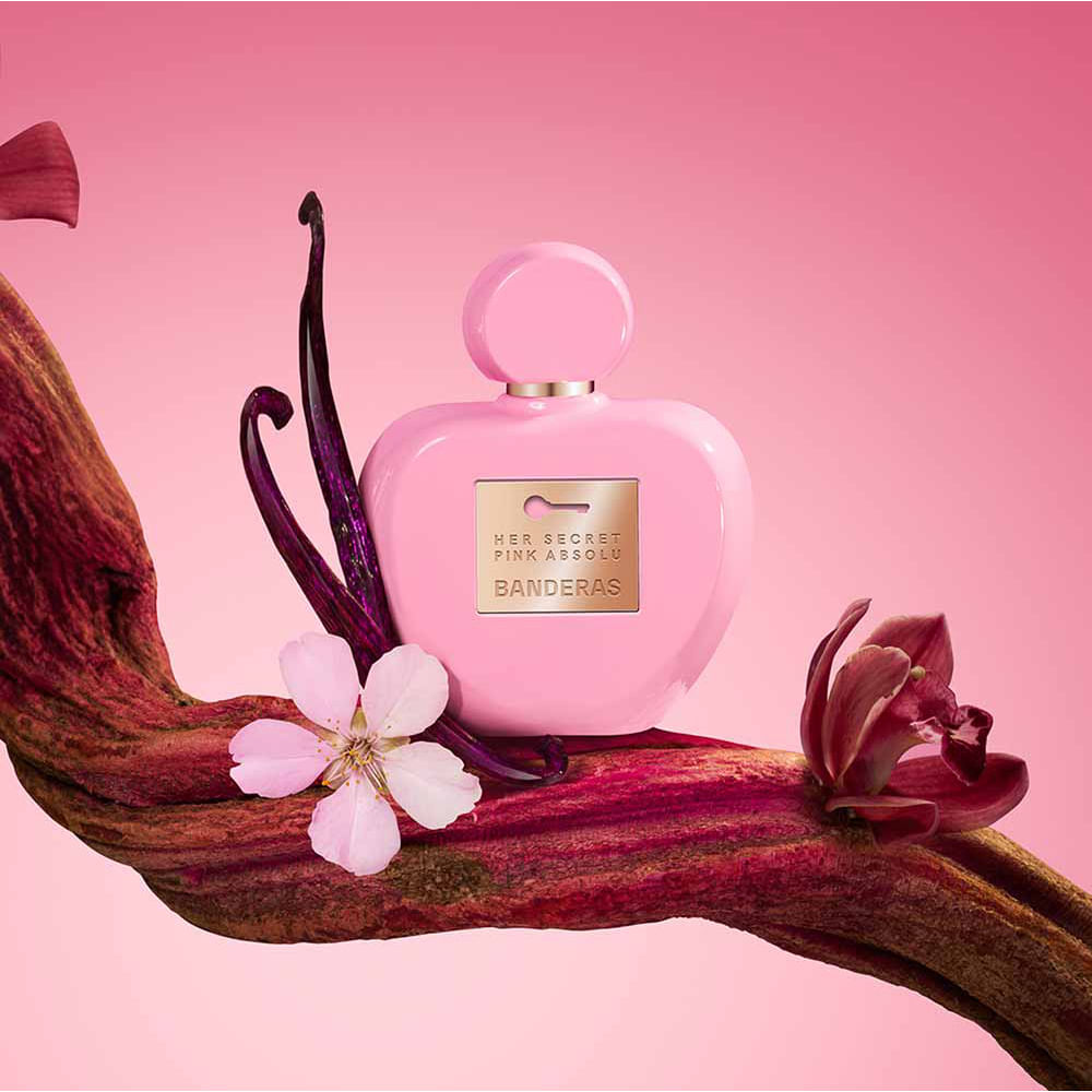 Perfume Feminino Her Secret Pink Absolu Banderas Eau de Parfum 80ml