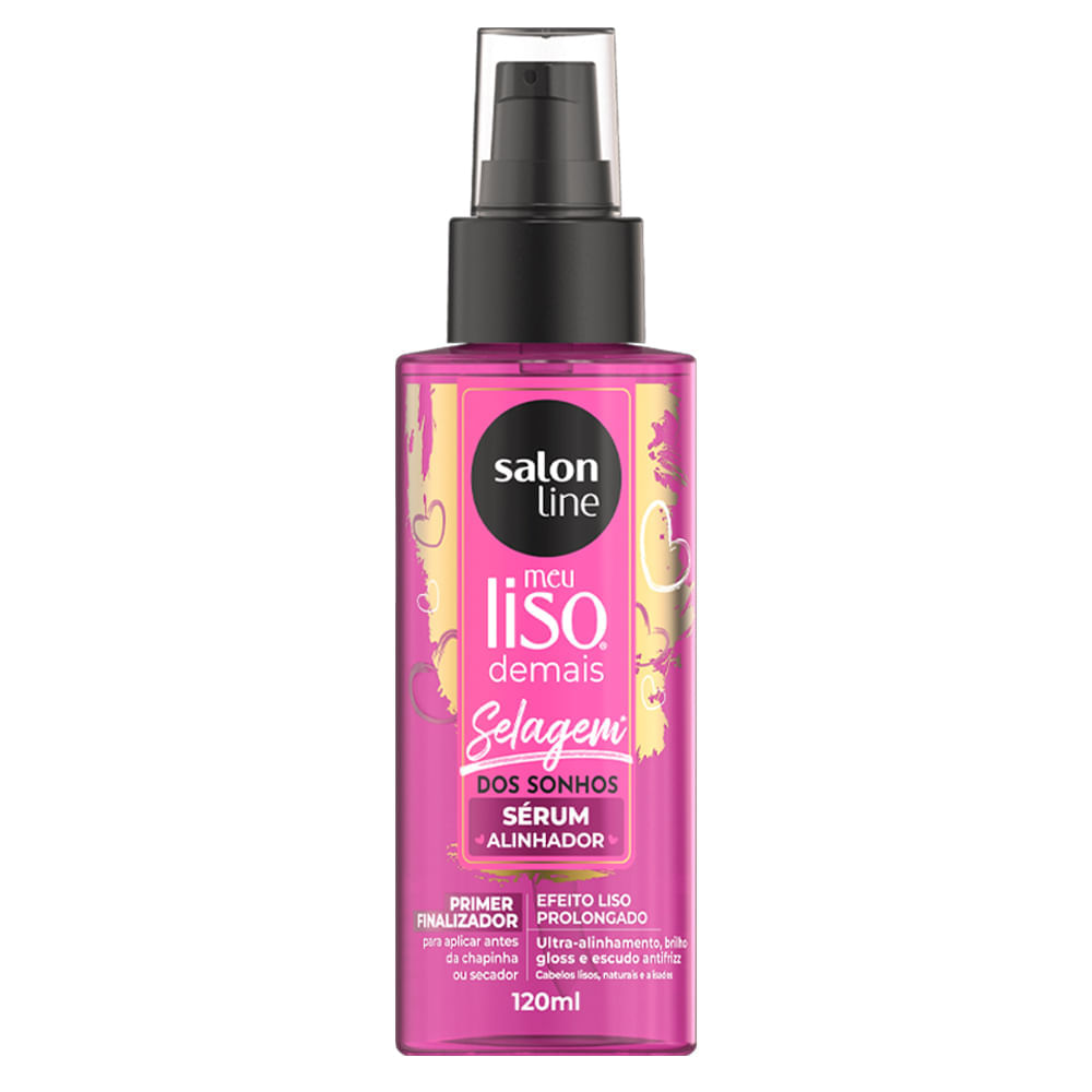 Óleo Sérum Meu Liso Demais Selagem Dos Sonhos Salon Line 120ml