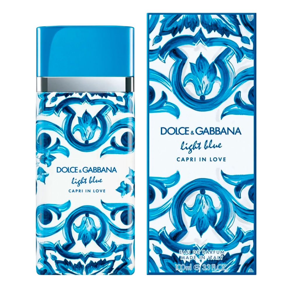 Perfume Feminino Light Blue Capri In Love Dolce & Gabbana Eau de Parfum 100ml
