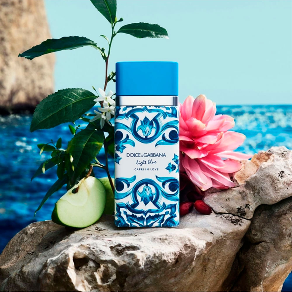 Perfume Feminino Light Blue Capri In Love Dolce & Gabbana Eau de Parfum 100ml