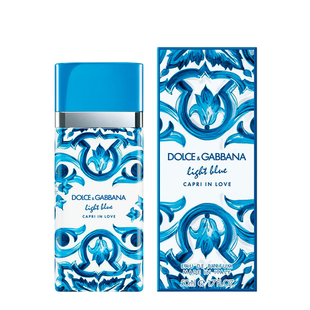 Perfume Feminino Light Blue Capri In Love Dolce & Gabbana Eau de Parfum 50ml