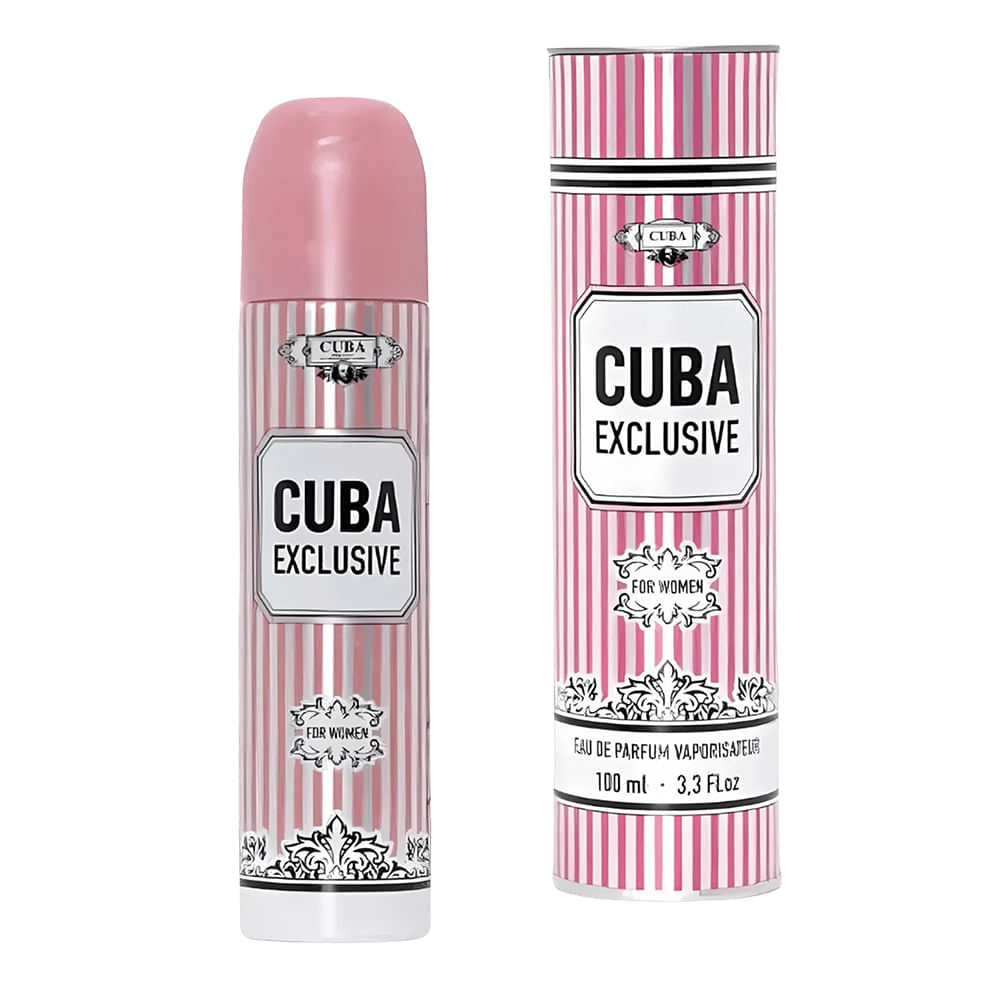 Perfume Feminino Exclusive For Women Eau de Parfum Cuba 100ml