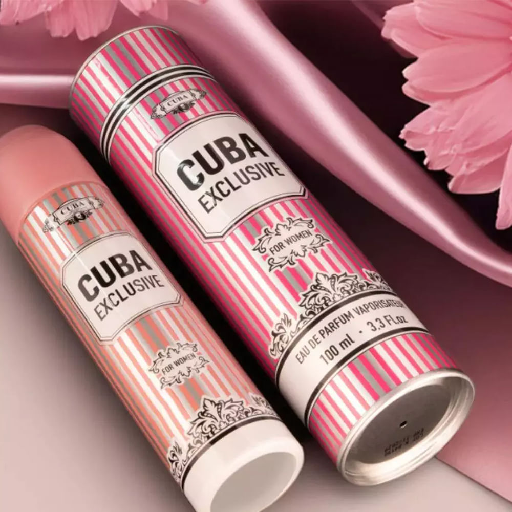 Perfume Feminino Exclusive For Women Eau de Parfum Cuba 100ml