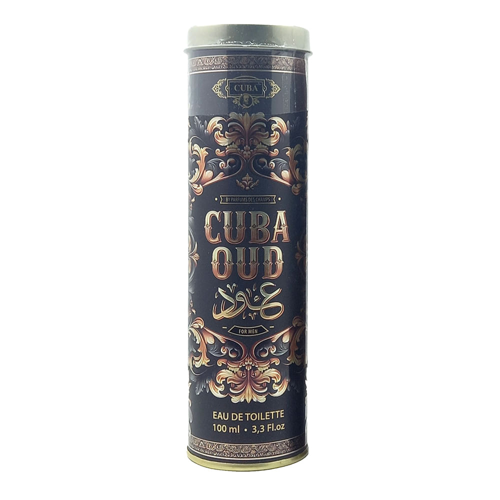 Perfume Masculino Oud For Men Eau de Toilette Cuba 100ml