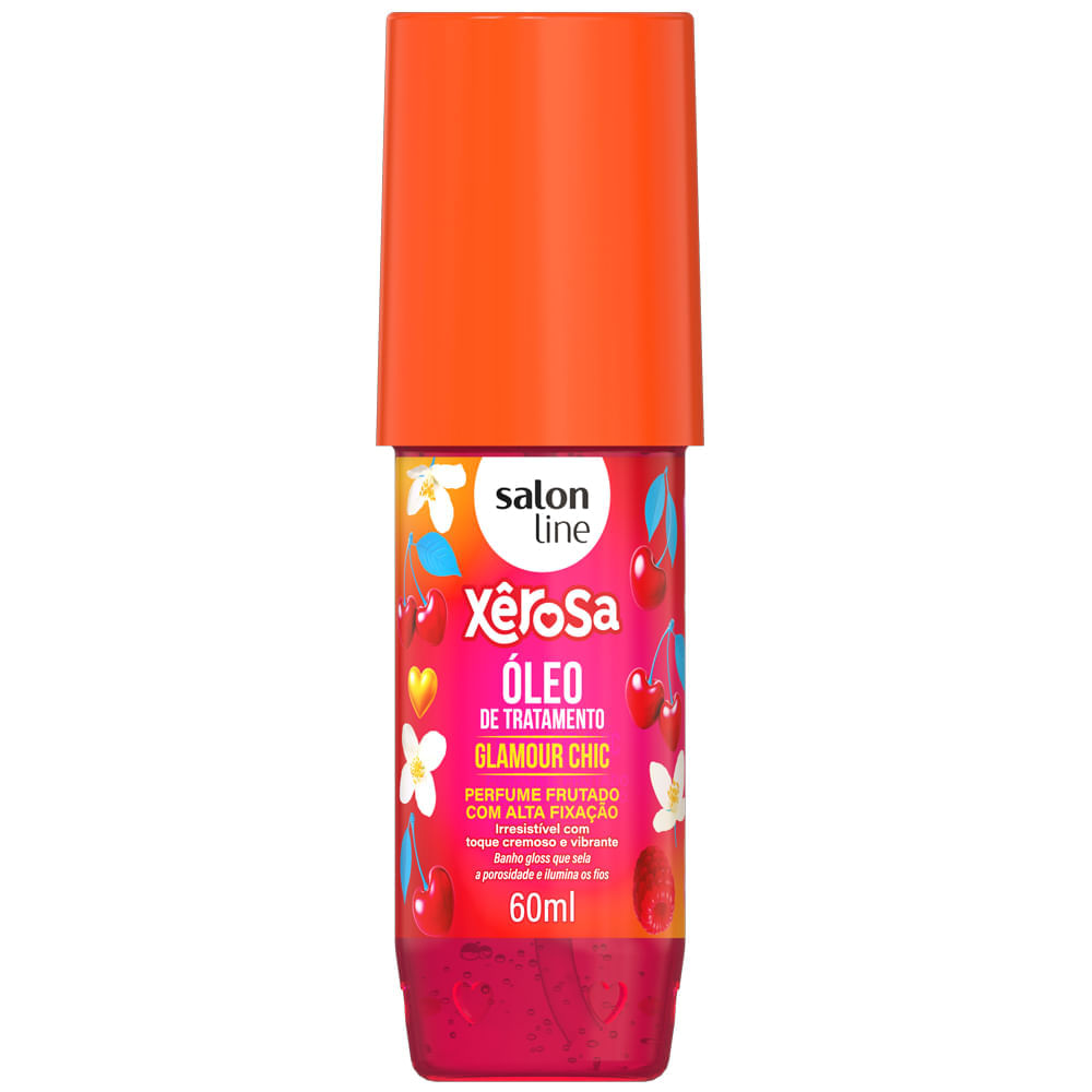 Óleo De Tratamento Capilar Xêrosa Glamour Chic Salon Line 60ml
