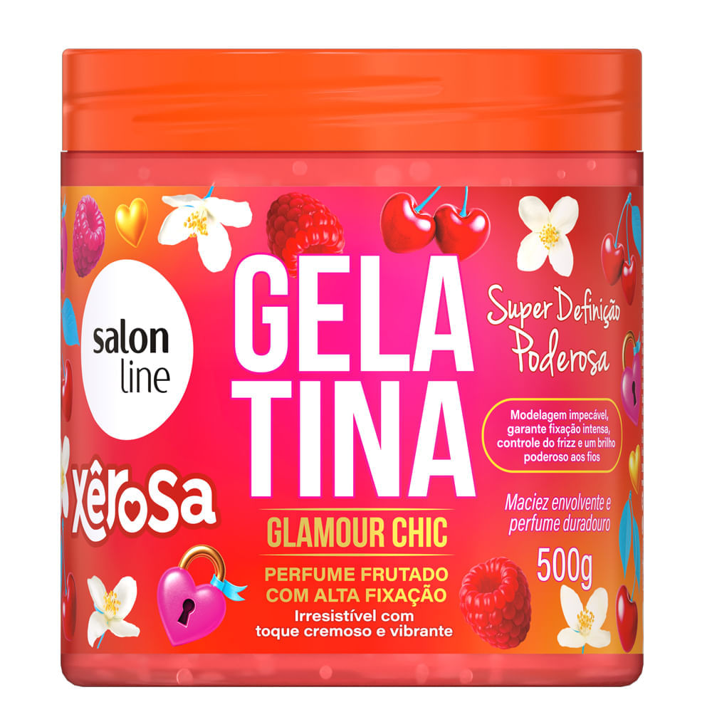 Gelatina Capilar Xêrosa Glamour Chic Salon Line 500g