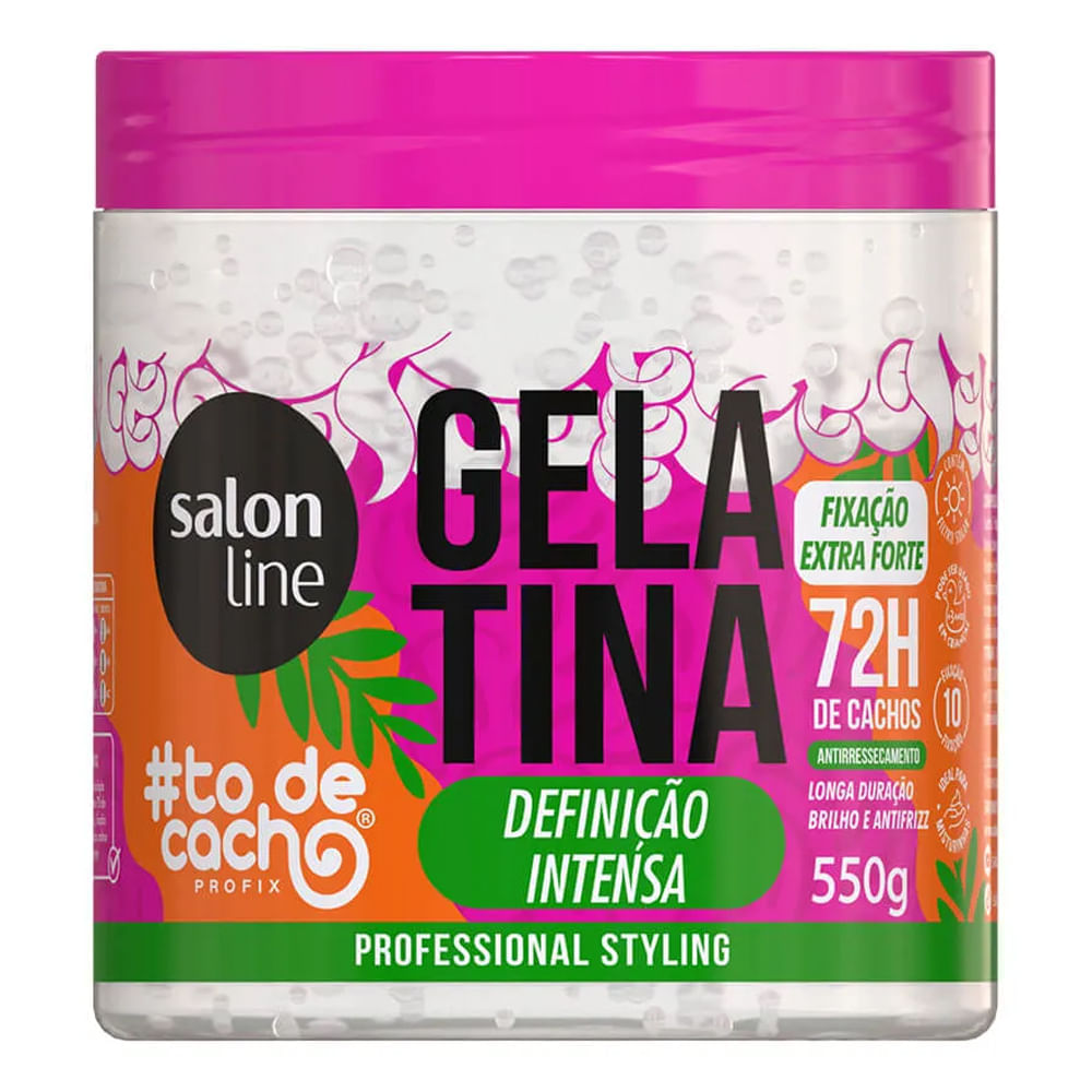 Gelatina Salon Line #todecacho Definição Intensa 550g