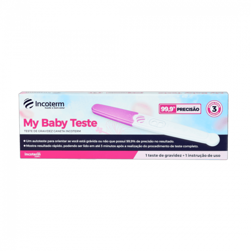 Teste de Gravidez Caneta My Baby Test Incoterm