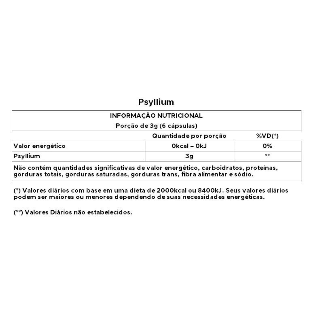 Psyllium Nutrivale 120 Cápsulas