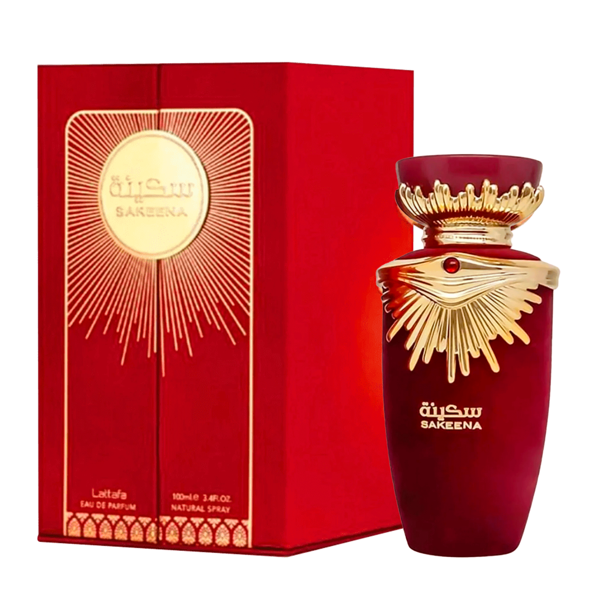 Perfume Árabe Feminino Sakeena Lattafa 100ml