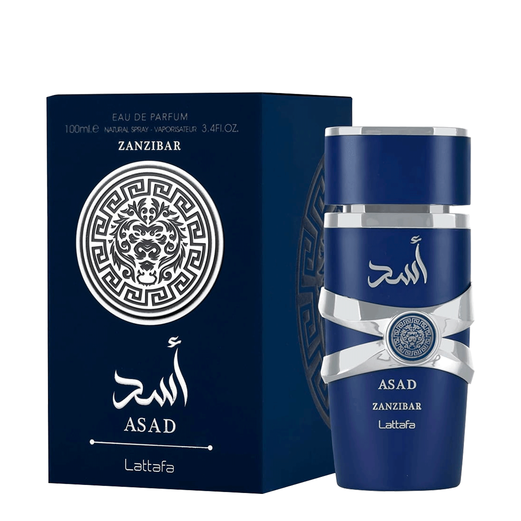 Perfume Masculino Árabe Asad Zanzibar Lattafa 100ml