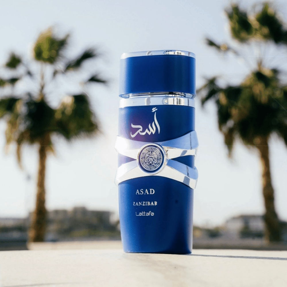 Perfume Masculino Árabe Asad Zanzibar Lattafa 100ml