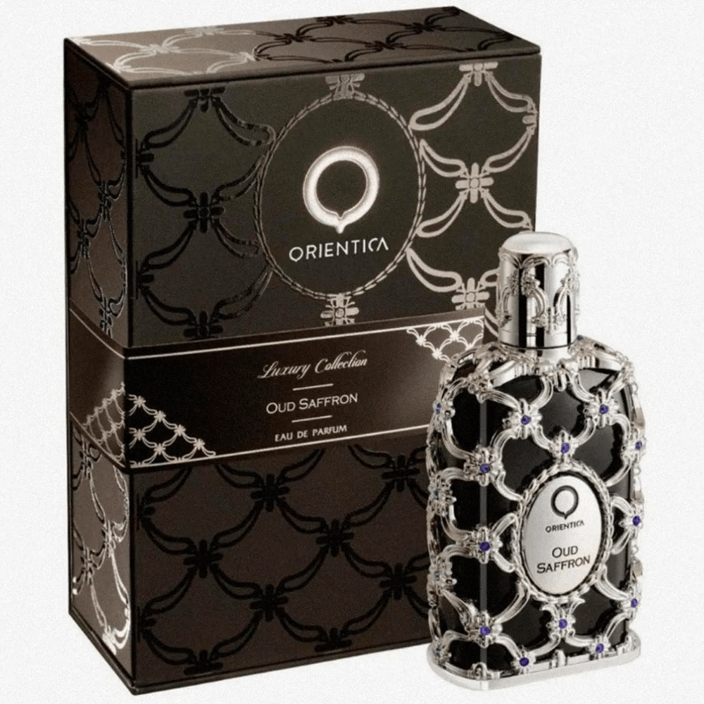 Perfume Unissex Árabe Orientica Luxury Collection Oud Saffron Eau de Parfum 80ml