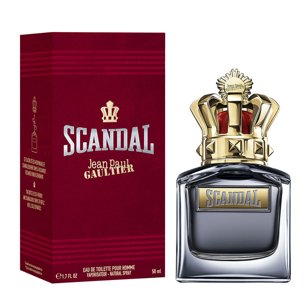 Perfume Masculino Jean Paul Gaultier Scandal Pour Homme Eau De Toilette 50ml