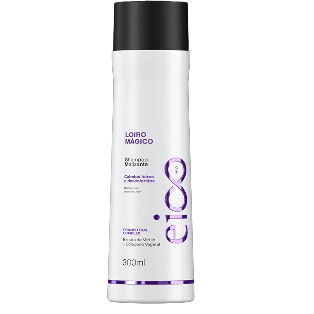 Shampoo Matizante Pro Loiro Magico Eico 300ml