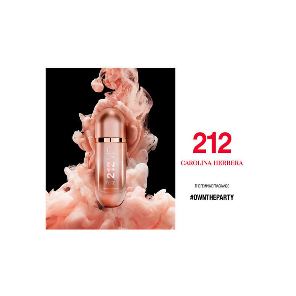 Perfume Feminino Carolina Herrera 212 VIP Rosé Eau De Parfum 30ml