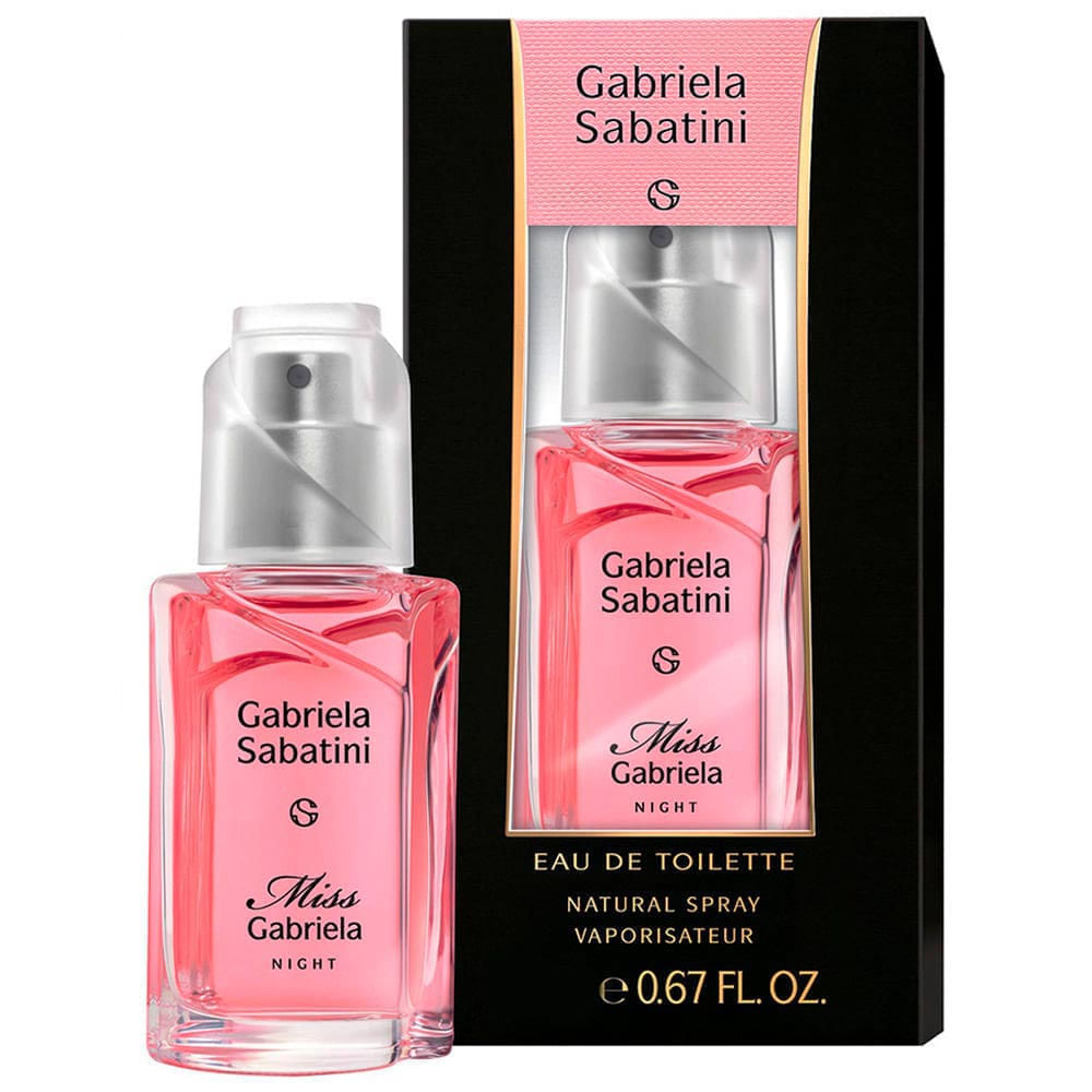 Perfume Feminino Night Miss Gabriela Sabatini Eau de Toilette 30ml