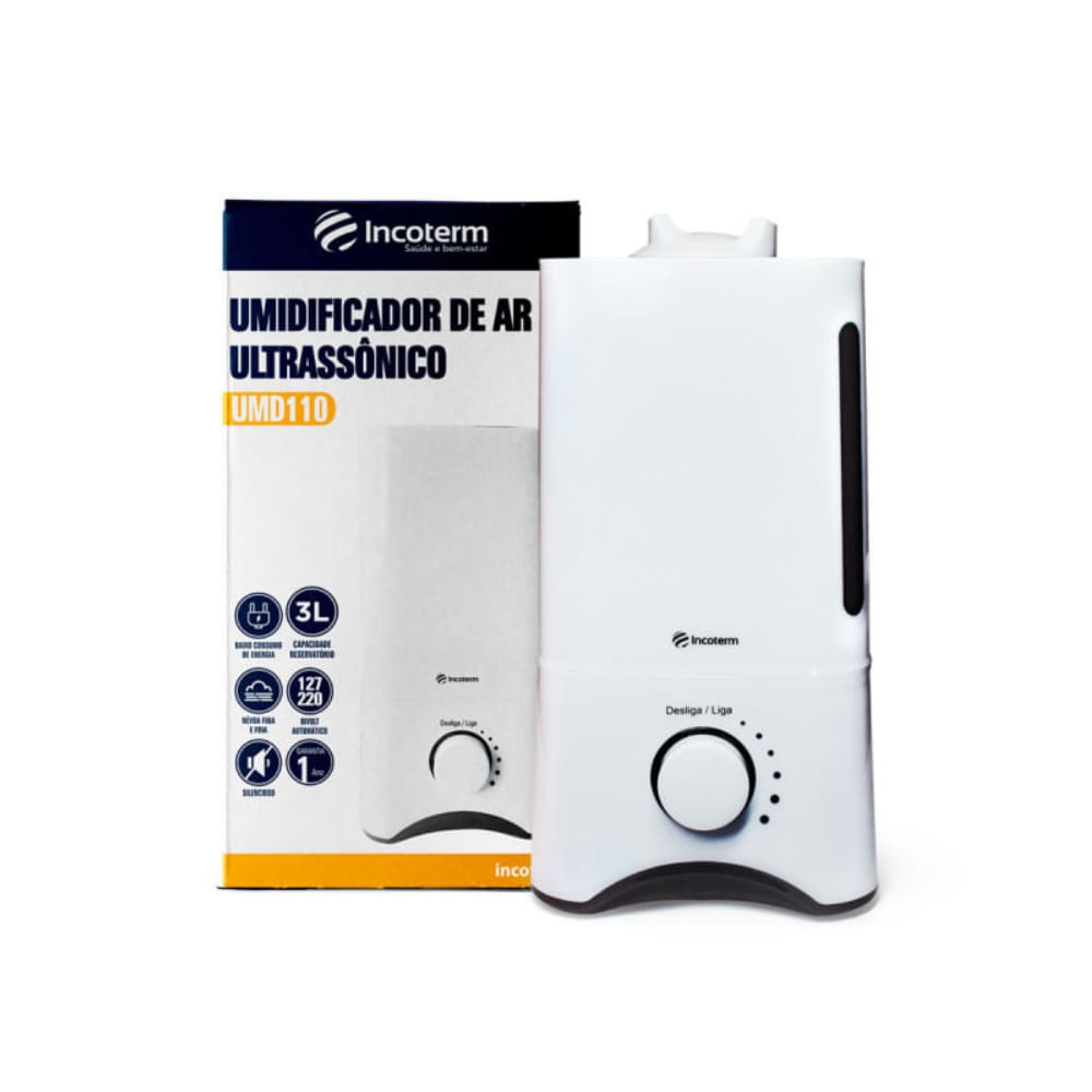 Umidificador Ultrassônico UMD110 Incoterm Branco