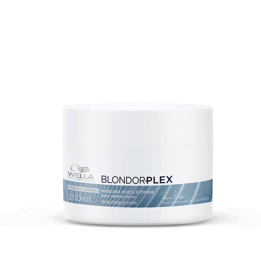 Máscara Blondorplex Careline Wella 150ml