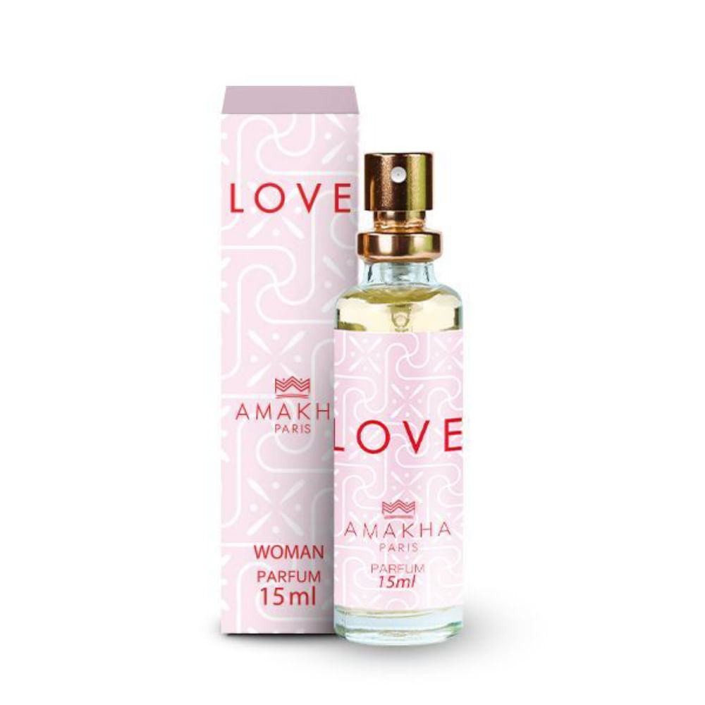 Perfume Feminino Love Floral Frutal Amakha Paris 15ml