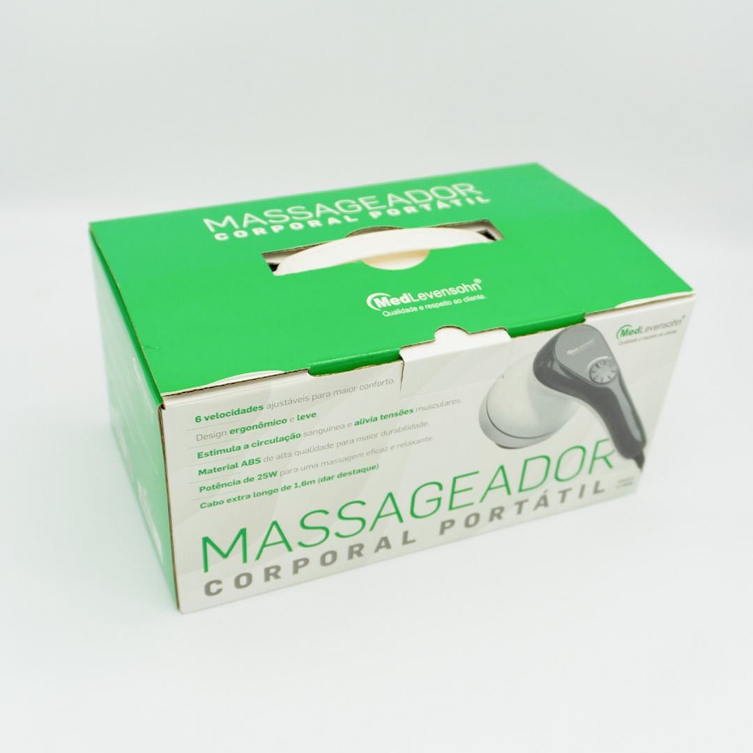 Massageador Corporal Portátil Medlevensohn 220V
