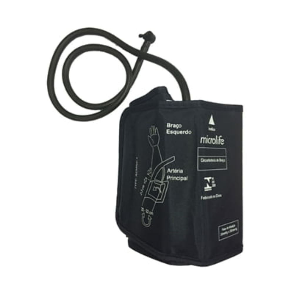Braçadeira Aparelho De Pressão Bpa200 Tam M/g 22 A 44cm Microlife