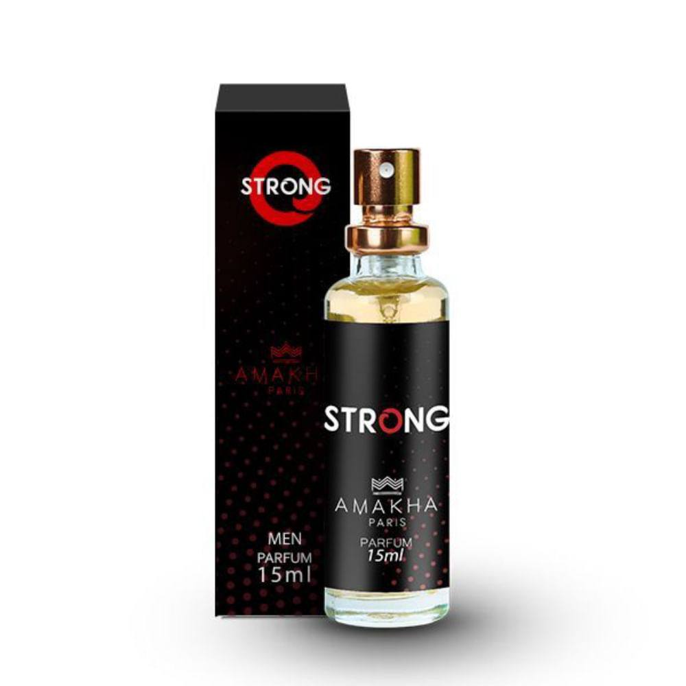 Perfume Masculino Strong Aromático Amakha Paris 15ml