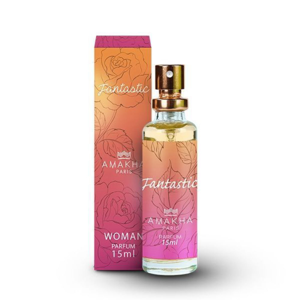 Perfume Feminino Floral Gourmand Amakha Paris 15ml