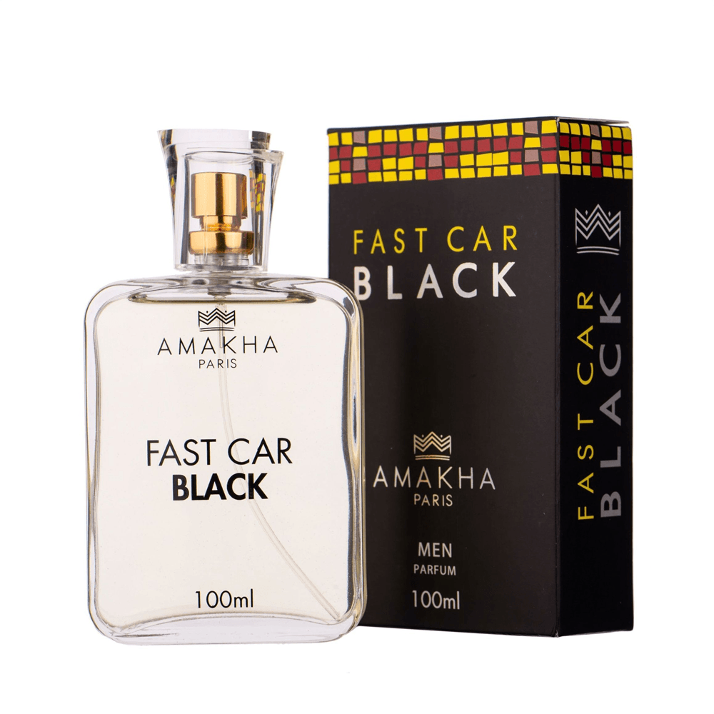 Perfume Masculino Amakha Fast Car Black Parfum 100ml