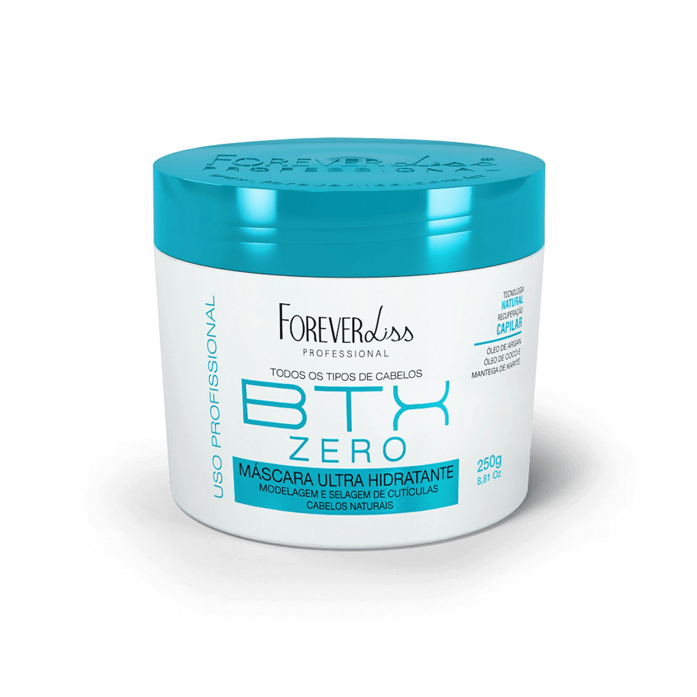 Máscara Btx Zero Forever Liss 250g