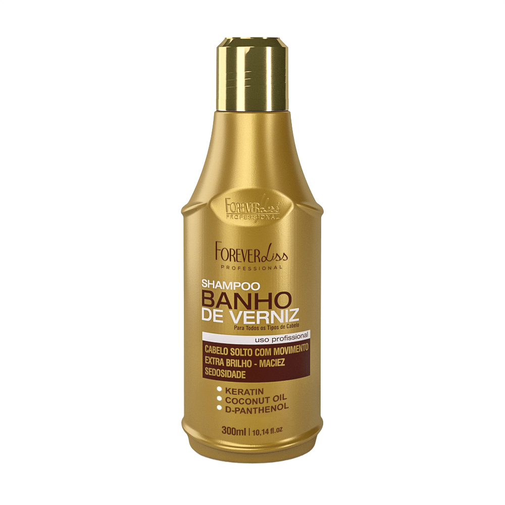 Shampoo Banho De Verniz Forever Liss 300ml