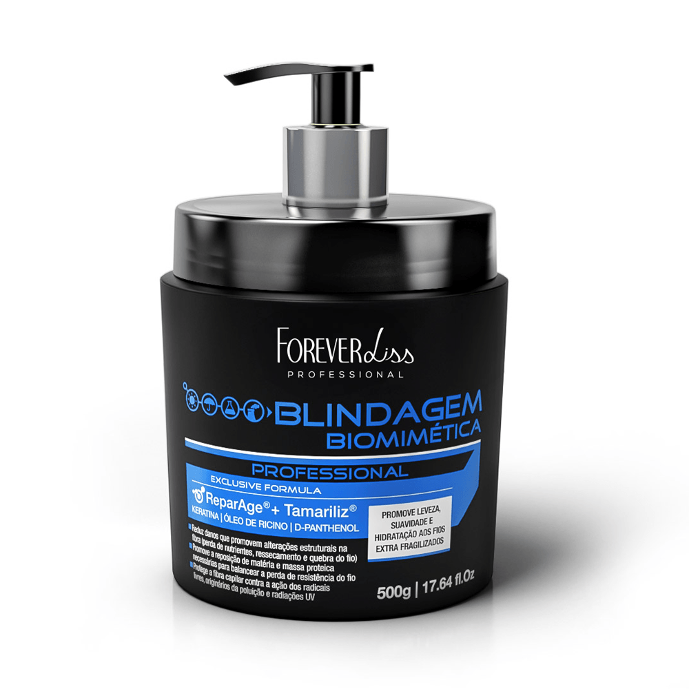 Blindagem Capilar Biomimética Forever Liss 500g