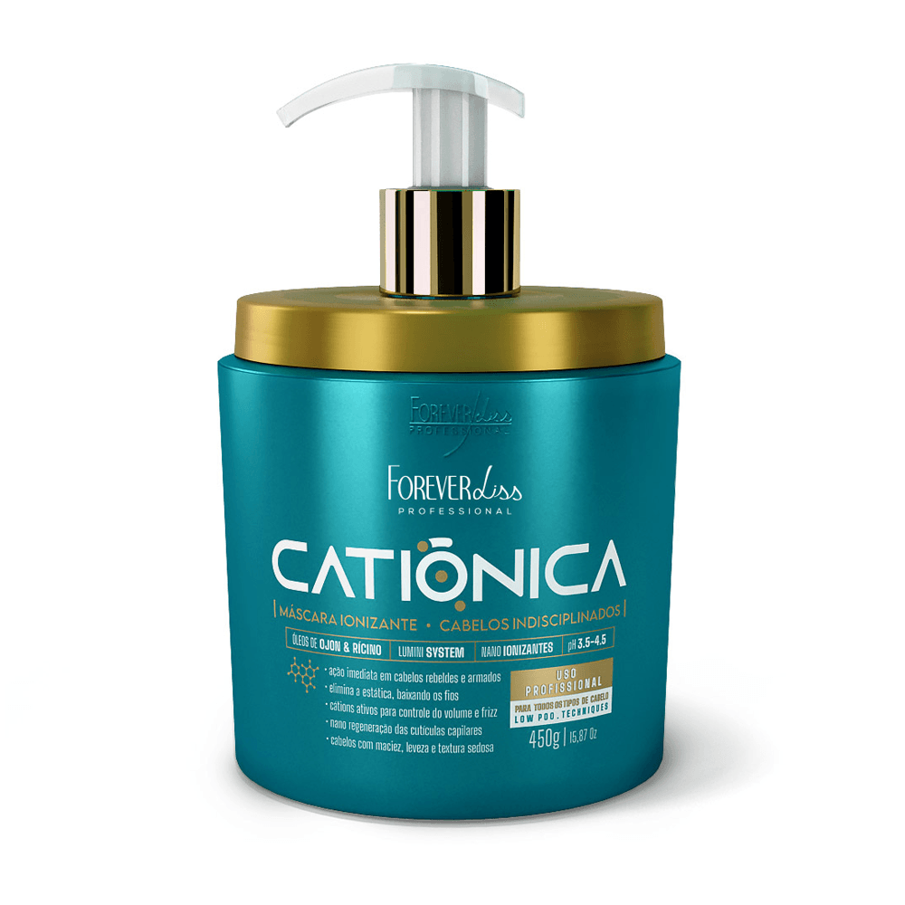 Máscara Catiônica Forever Liss 450g